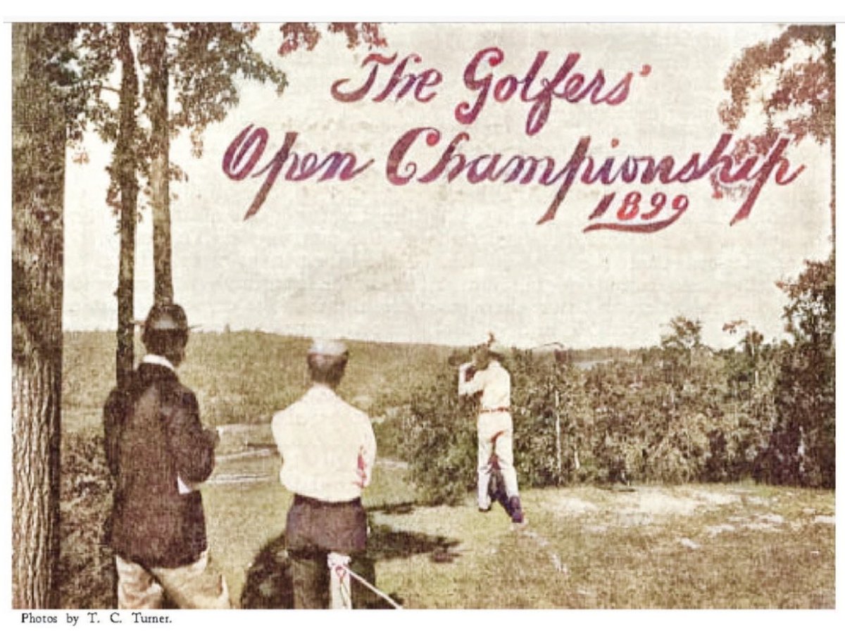 126 years ago today (September 15th) Willie Smith won the 1899 US Open at Baltimore Country Club, which may go down as the only Major Championship course to host a major without a single bunker (need to fact check that). 

Just a week earlier, Wille Smith claimed the very first