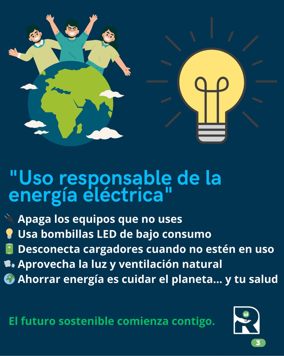 SRSNordeste's tweet photo. “El uso responsable de la energía eléctrica es un compromiso de todos. Con pequeñas acciones podemos lograr grandes cambios.”

#SRSCNE https://t.co/Omahea59kp