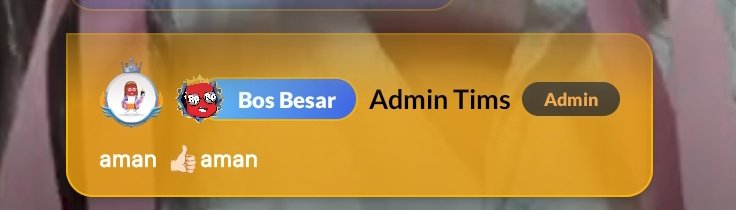adminnya udh cs kayaknya ama aly 😭
apa udh pasrah? 😂