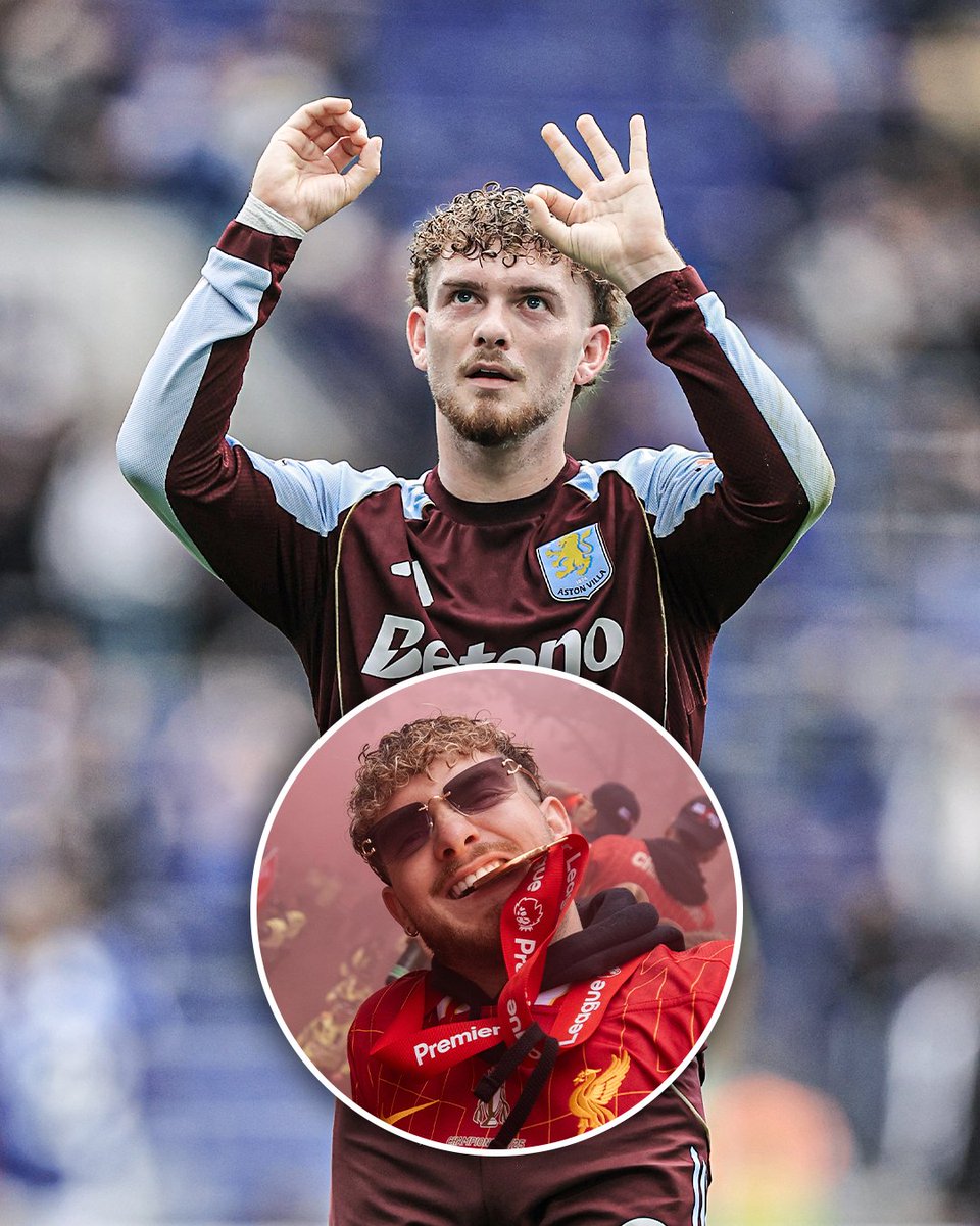 ESPNUK's tweet image. Harvey Elliott, who is on loan from Liverpool, was booed at Goodison Park during Everton vs. Aston Villa.

At full-time, he responded by holding up a three and a zero to remind the home crowd of their 30-year trophy drought.

Always a Red 😂