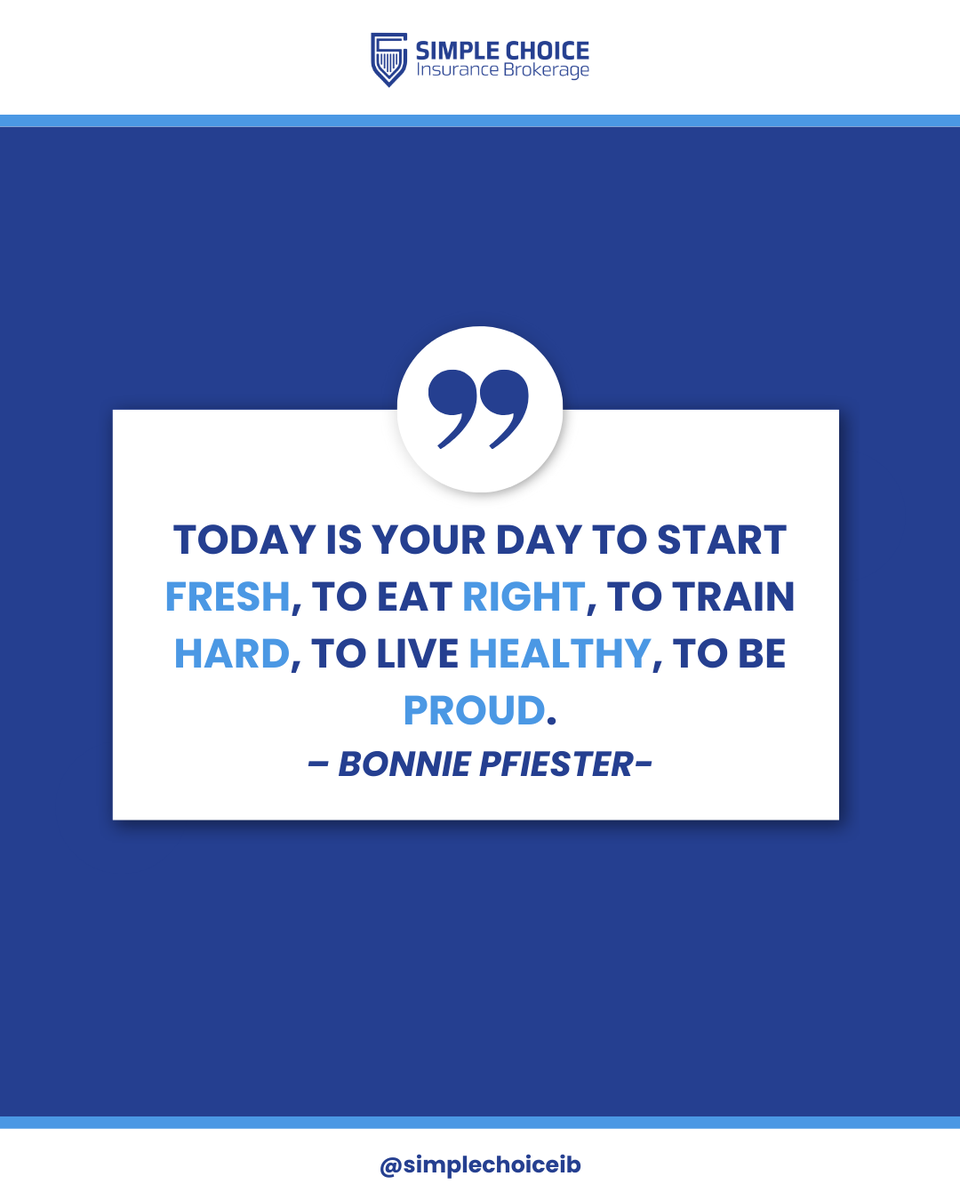 simplechoiceib's tweet photo. Every day is a new chance to become your strongest, healthiest self — why not start today?
#FreshStart #HealthyLiving #HealthIsWealth #CelebrateWellness #mondaymotivation #simplechoiceib #simplechoice #insurancebroker #houston https://t.co/fzuOCCW0LZ