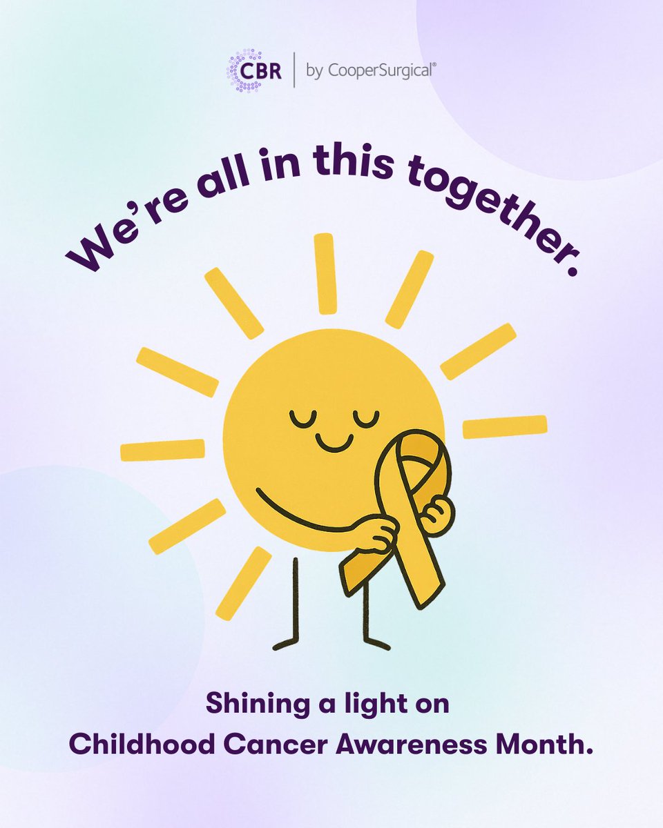 Shining a light on childhood cancer 💜🎗️

As we honor Childhood Cancer Awareness Month, we take the time to recognize the brave kids and families facing this journey. 💫 

At CBR, we stand with these warriors and support the incredible research giving hope for brighter tomorrows.
