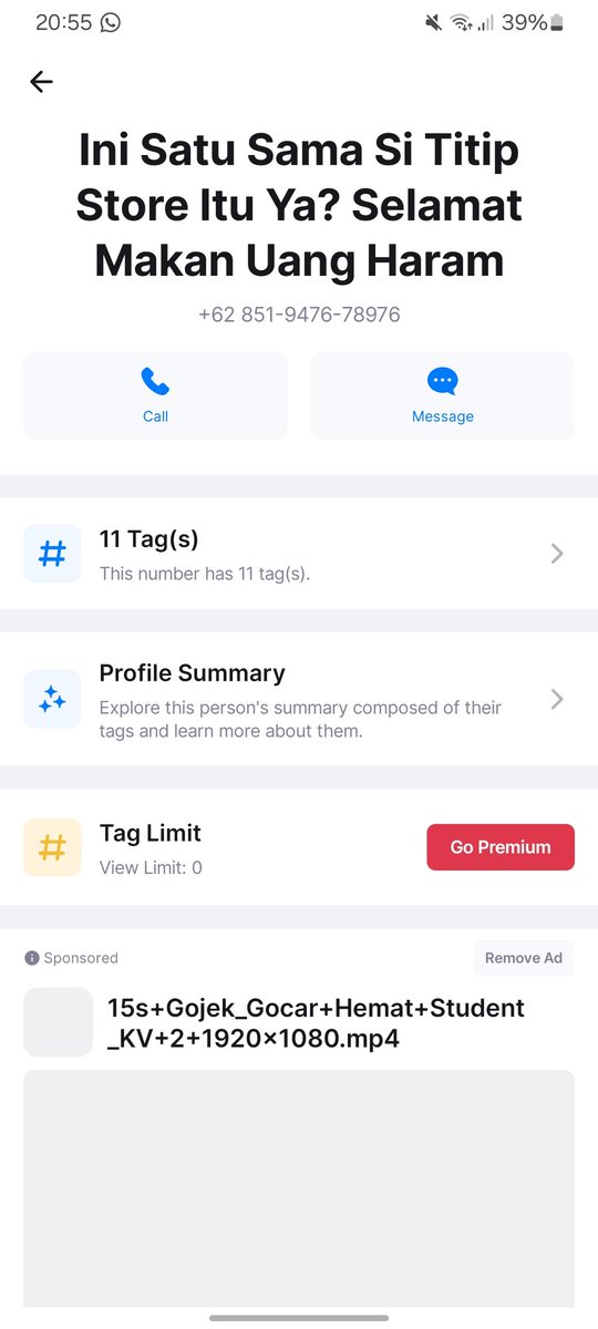 thesubtleart_'s tweet photo. hati2 penipu @.elitfes bantu report acc nya guys #zonauang #wts #wtb #penipu scam penipu joki tugas https://t.co/o5zQ7nVVRi