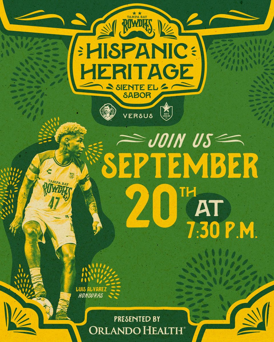 ¡Este sábado!

Join us for a night of fútbol, good food, and celebration at Al Lang.

🎟️ bit.ly/48g7s3I