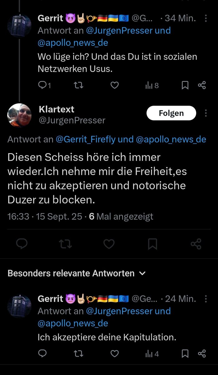 Das Du, für rechte Schwurbler einfach Endgegner!🤣