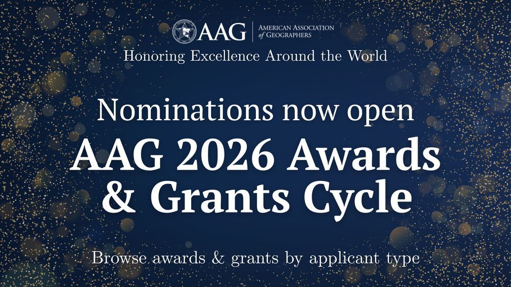 American Association of Geographers tweet media