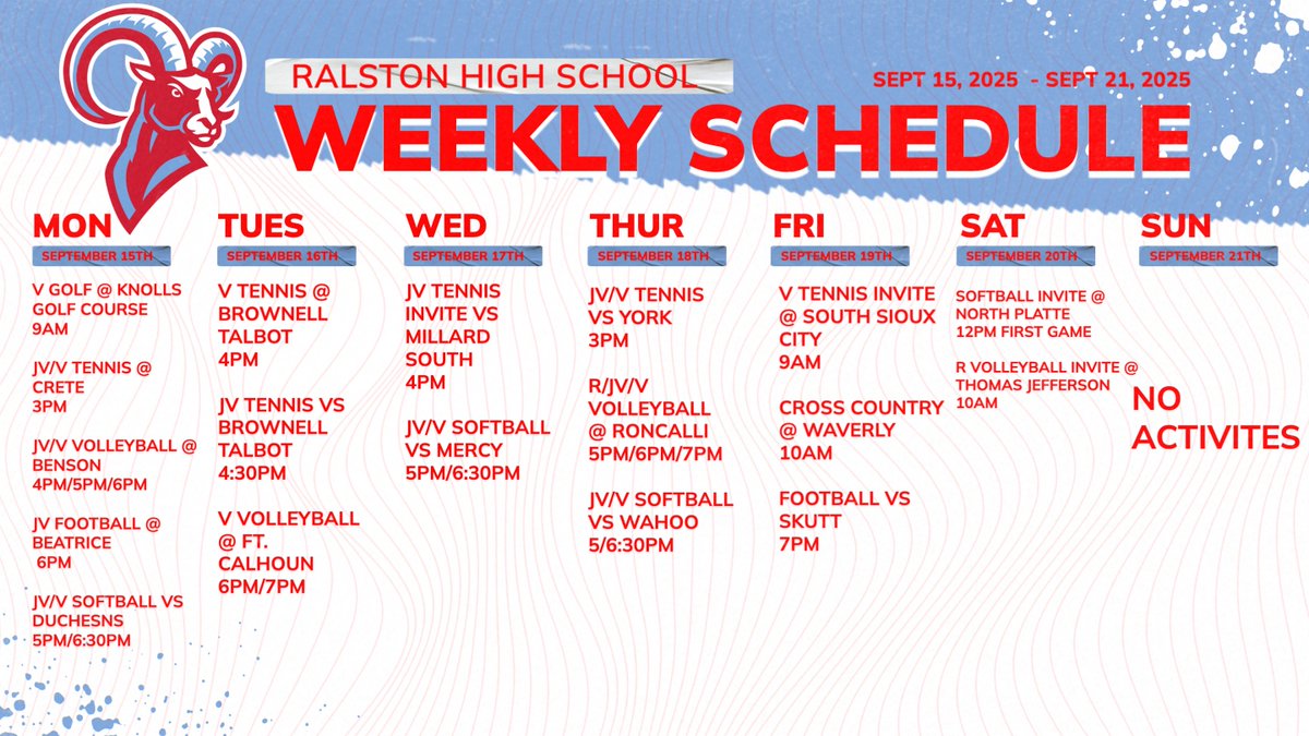 Ralston High School (@ralstonhs) on Twitter photo 