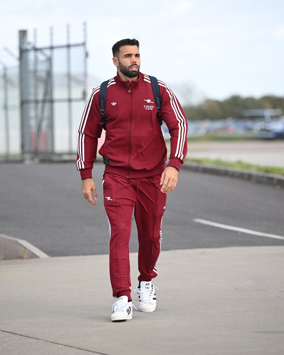 Arsenal's tweet image. Bilbao bound 🛫