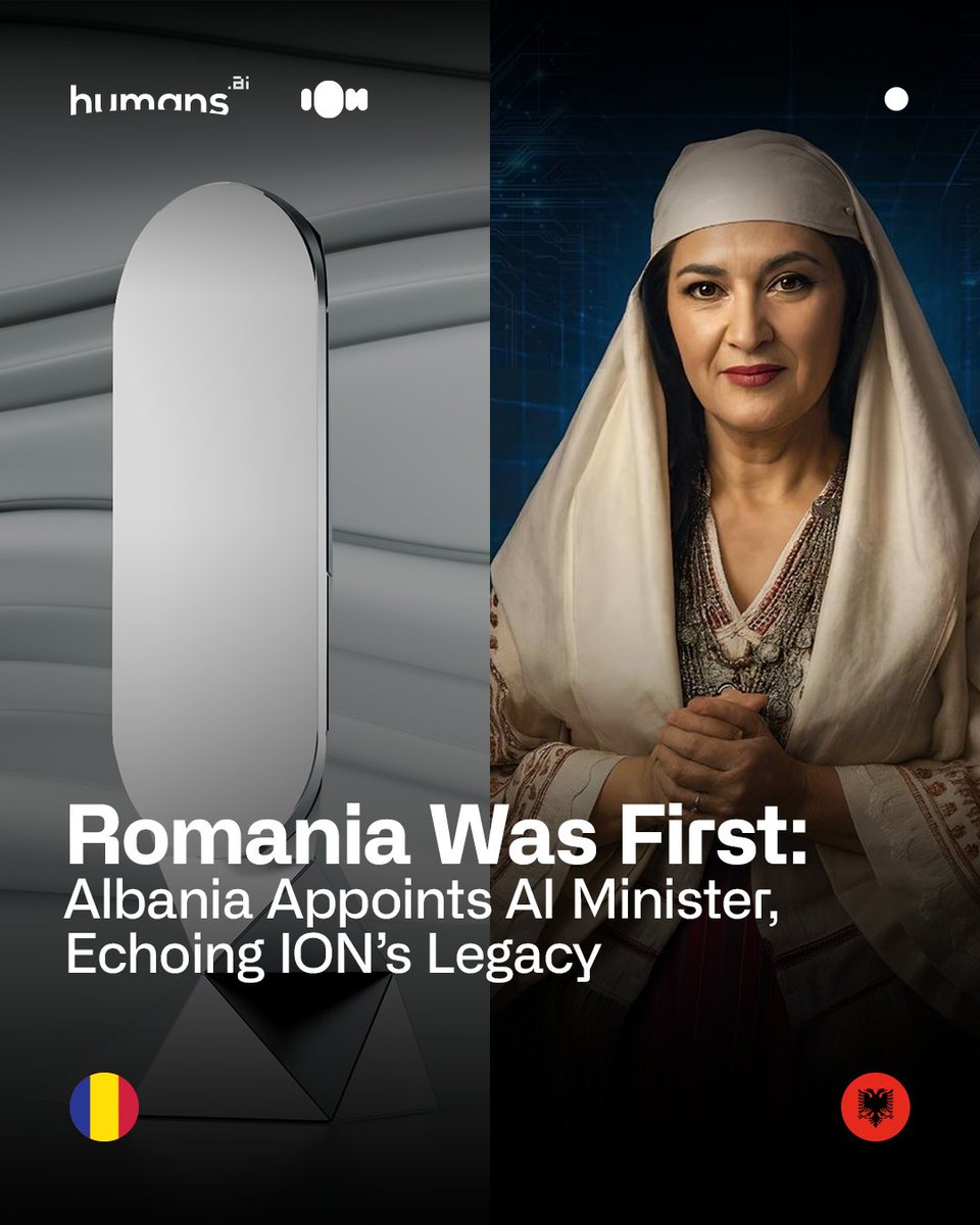 History is being written with AI. Romania led the way with <a href="/noisuntemion/">ION</a> - the first AI government advisor built by Humans.ai. Now Albania follows with its first AI Minister. On International Day of Democracy, we celebrate how technology can empower citizens and