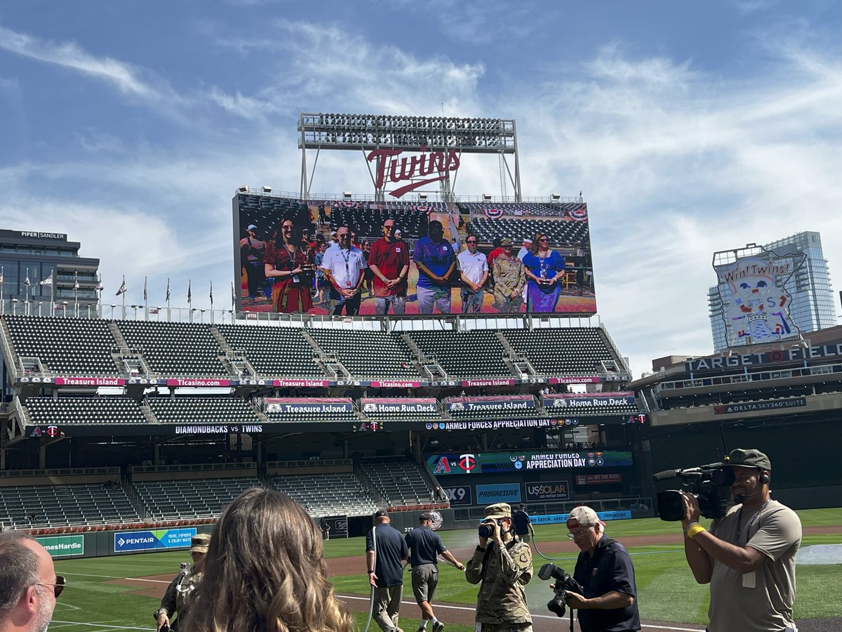 Huge thanks to the MN National Guard for hosting us at Armed Forces Appreciation Day! We honored the City of Eagan with our Home Plate Hero Award, celebrated our Home for the Holidays partnership with the <a href="/Twins/">Minnesota Twins</a>  &amp; <a href="/WCCO/">WCCO | CBS News Minnesota</a> , and recognized support of Veteran Village.