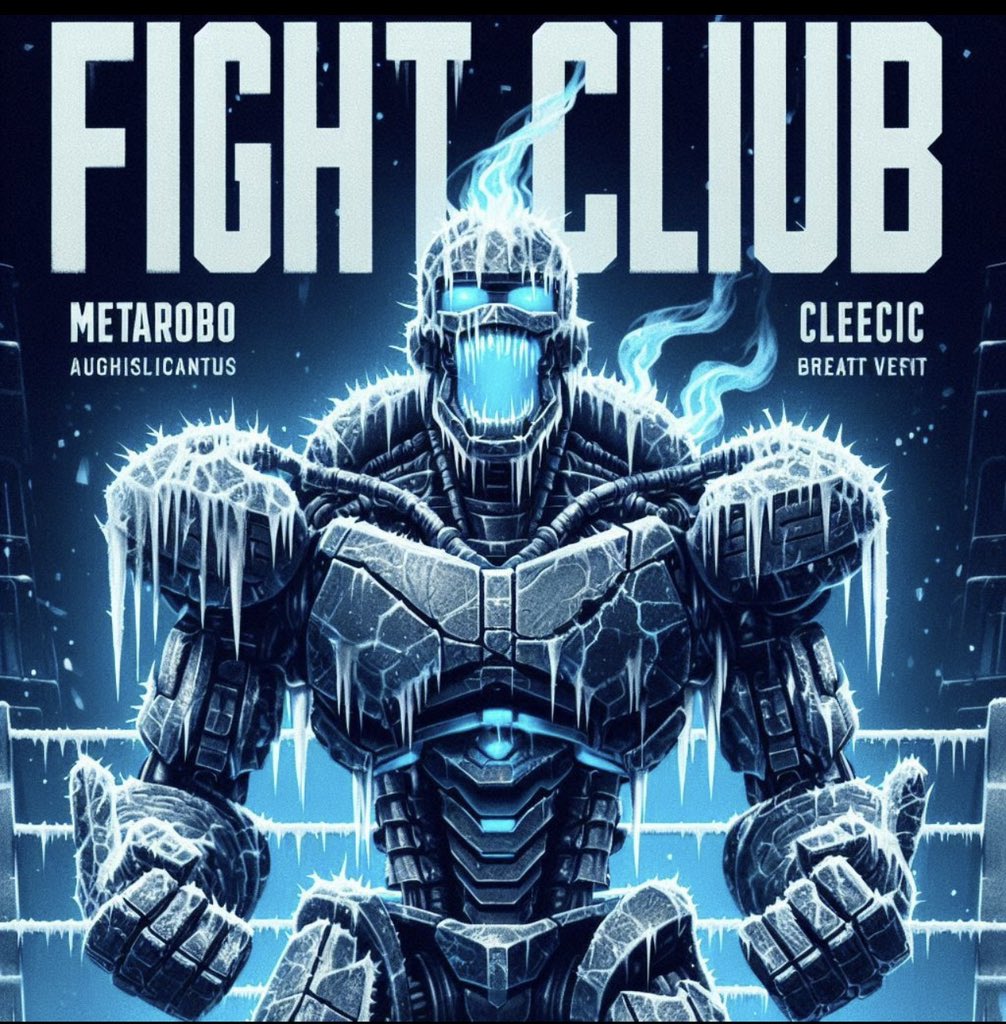 MetaRobonftsOfl's tweet photo. ❄️ Enter the chill of the arena: Dead Frost – a mech born from frozen wastelands, with icy blades that can freeze opponents in a heartbeat. Every move is a deadly frostbite.
Can you imagine its ultimate icy strike? Draw it! 🎨⚔️
#NFTCommunity #MechArt #CryptoCreatives #DigitaNft https://t.co/YoWDALG80X