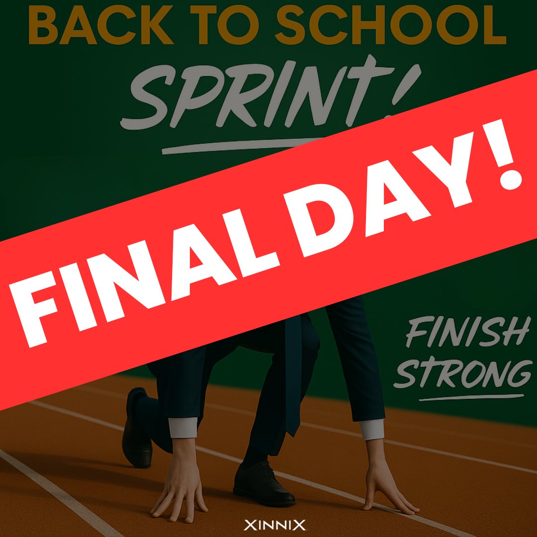 FINAL DAY ⚡ Back-to-School Sprint closes tonight.
No public pricing. No waitlist. Just your shot to finish 2025 stronger than you started.
Check the first comment now...