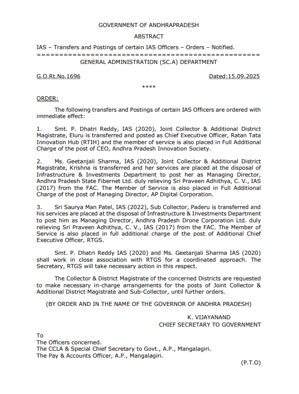 AP_AMV_Updates's tweet photo. 📢@DhatriReddyP garu (IAS, 2020) has been appointed as the CEO #RataTataInnovationHub & Addl Charge as CEO #AndhraPradesh Innovation Society.
#AndhraPradesh #InvestInAP #MakeInAP #StartupAP
#Amaravati #Visakhapatnam #Rajahmundry #Vijayawada #Anantapur #Tirupati https://t.co/5V0nV5DCB5