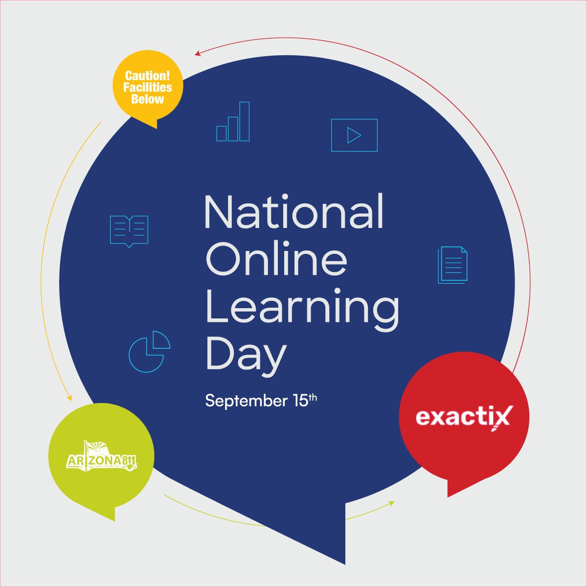Arizona811's tweet image. 💻📚 Arizona 811 is proud to celebrate National Online Learning Day! Keep learning, keep growing, and always remember to dig safe! 🚜⚡

@arizona811, #call811, #safetyisinyourhands, #everydigeverytime, #callbeforeyoudig, #dig, #digging, #safedigging, #excavating, #excavation