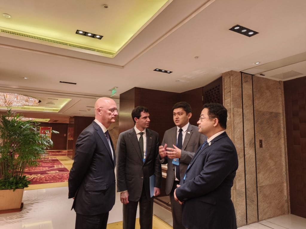 ehang's tweet photo. EHang Signs MOU with Kazakhstan’s Allur Group to Expand Urban Air Mobility in Central Asia

EHang (Nasdaq: EH) has signed a Memorandum of Understanding with Kazakhstan’s Allur Group to jointly develop the UAM ecosystem in Central Asia.

Under the agreement, Allur Group intends to initially acquire 20 EH216 eVTOL aircraft—10 passenger-carrying EH216-S and 10 cargo-carrying EH216-L—laying the foundation for Kazakhstan’s first UAM operations center. The collaboration also explores a local eVTOL assembly facility to serve Kazakhstan and neighboring markets.

Allur Group leadership, including Chairman Andrey Lavrentyev and First Deputy Chairman Syrym Semeibayev, visited EHang’s Guangzhou HQ and Yunfu production facility to meet Founder & CEO Huazhi Hu and COO Zhao Wang. Lavrentyev personally flew the EH216-S, gaining first-hand insight into EHang’s autonomous aviation innovations and UAM ecosystem.

🔹Huazhi Hu, Founder & CEO of EHang, highlighted that this partnership demonstrates EHang’s model of technology export, industry co-development, and shared services, advancing its global UAM footprint.

🔹Zhao Wang, COO of EHang, emphasized that Allur Group’s industrial strength and local market channels make it an ideal partner for Central Asia. The collaboration aims to accelerate commercial eVTOL deployment, promote low-altitude economy standards, and create a regional aerial “sky bridge” connecting Asia and Europe.

Kazakhstan’s First Deputy Prime Minister Roman Sklyar congratulated Allur Group and EHang on their cooperation, recognizing EHang’s leadership in aviation innovation. He emphasized Kazakhstan’s commitment to advancing legislation and policies for eVTOLs and UAM, with EHang’s expertise as a key reference.

#EHang #EH216 #UAM #LowAltitudeEconomy #Kazakhstan #CentralAsiaCooperation