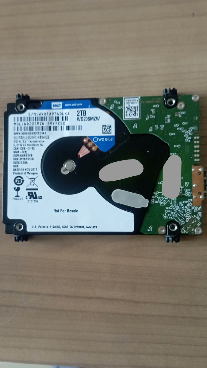 WD 2 TB
WD20SMZW-59YFCS0

190 Modülü copy 0 badsectörlü

Süre 2 gün 

%99,99

#2501459

#ankaraverikurtarma
#DigitalVeriKurtarma 
#verikurtarma
#hddverikurtarma 
#datarecoveryinturkey