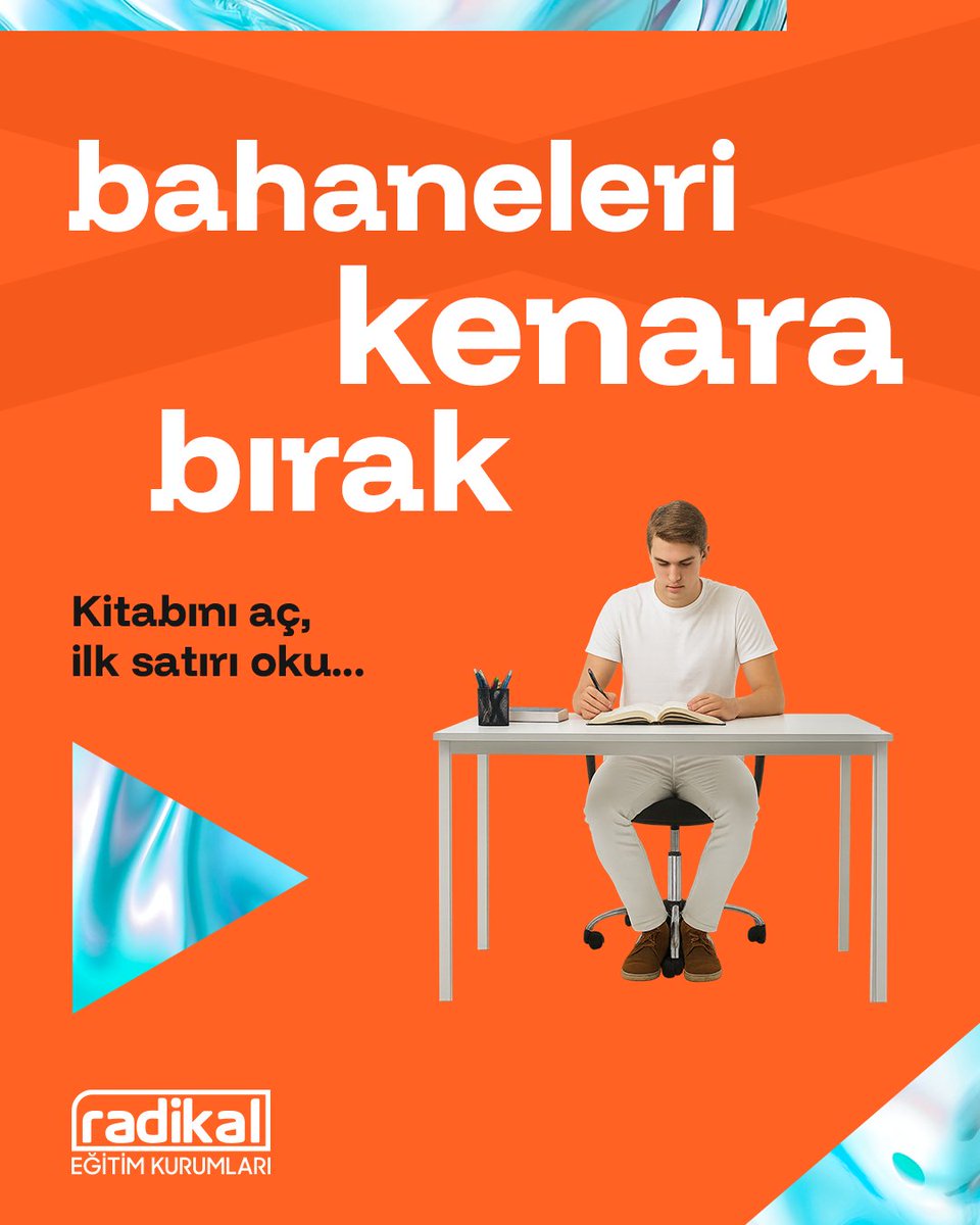 Canın istemese bile 15 dakika çalış, yorgunsan kısa bir tekrar yap. 📖

Şimdi bahaneleri kenara bırak, kitabını aç, ilk satırı oku. Gerisi zaten gelir. ✨

#motivasyon #çalışma #başarıyolunda #hedefeodaklan #küçükadımlar #ileriyeadım