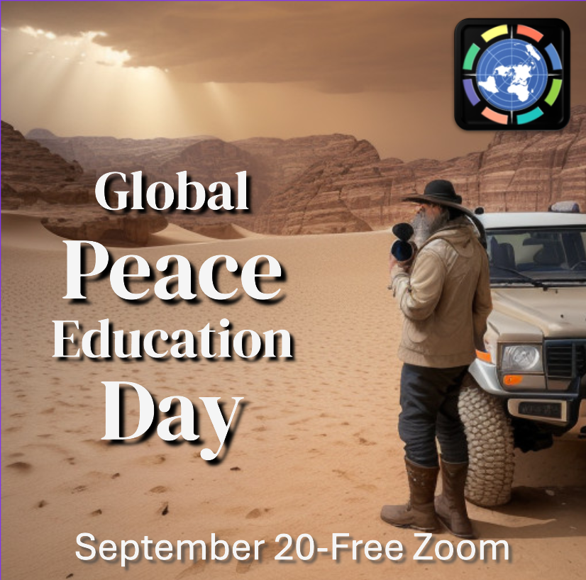 Reserva la Fecha. Conferencia Zoom On Line- Día 20 de Septiembre. Conferencia Educación para La Paz. Registro gratis en: luma.com/u255dzea #GlobalPeaceEducationDay #infpeace #GPENonline