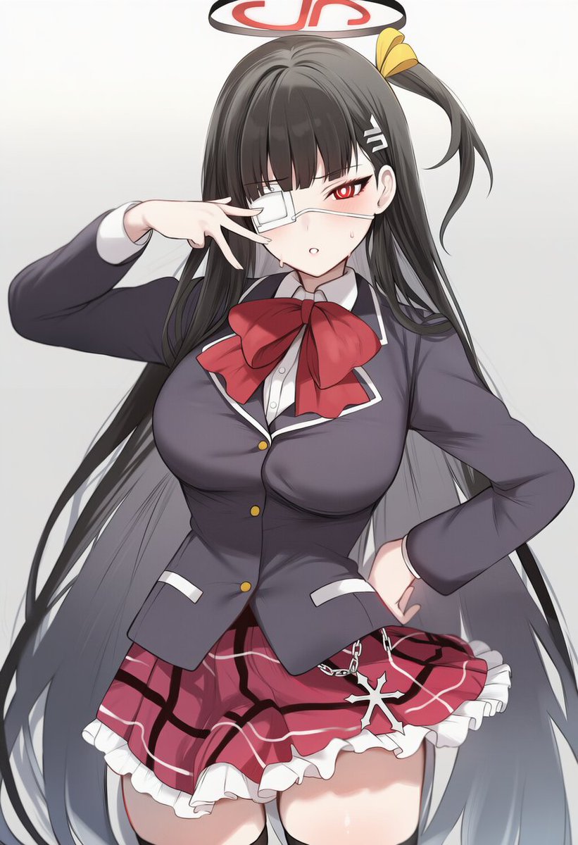 中二病の概念をうまく言語かできなったので
有名なあの中二病キャラのコスプレさせてみました。
キツさとは少し違う感じですけど
これはこれで良いですね・・・ 