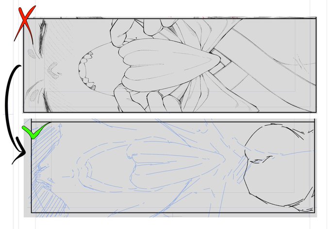 ボツコマ供養!🙏📿
目を描かない方が良い時があるとか、口や舌の形が与える印象の違いとか、顔のパーツの配置でアングル感は強調されるとか
難しいのじゃ～ 