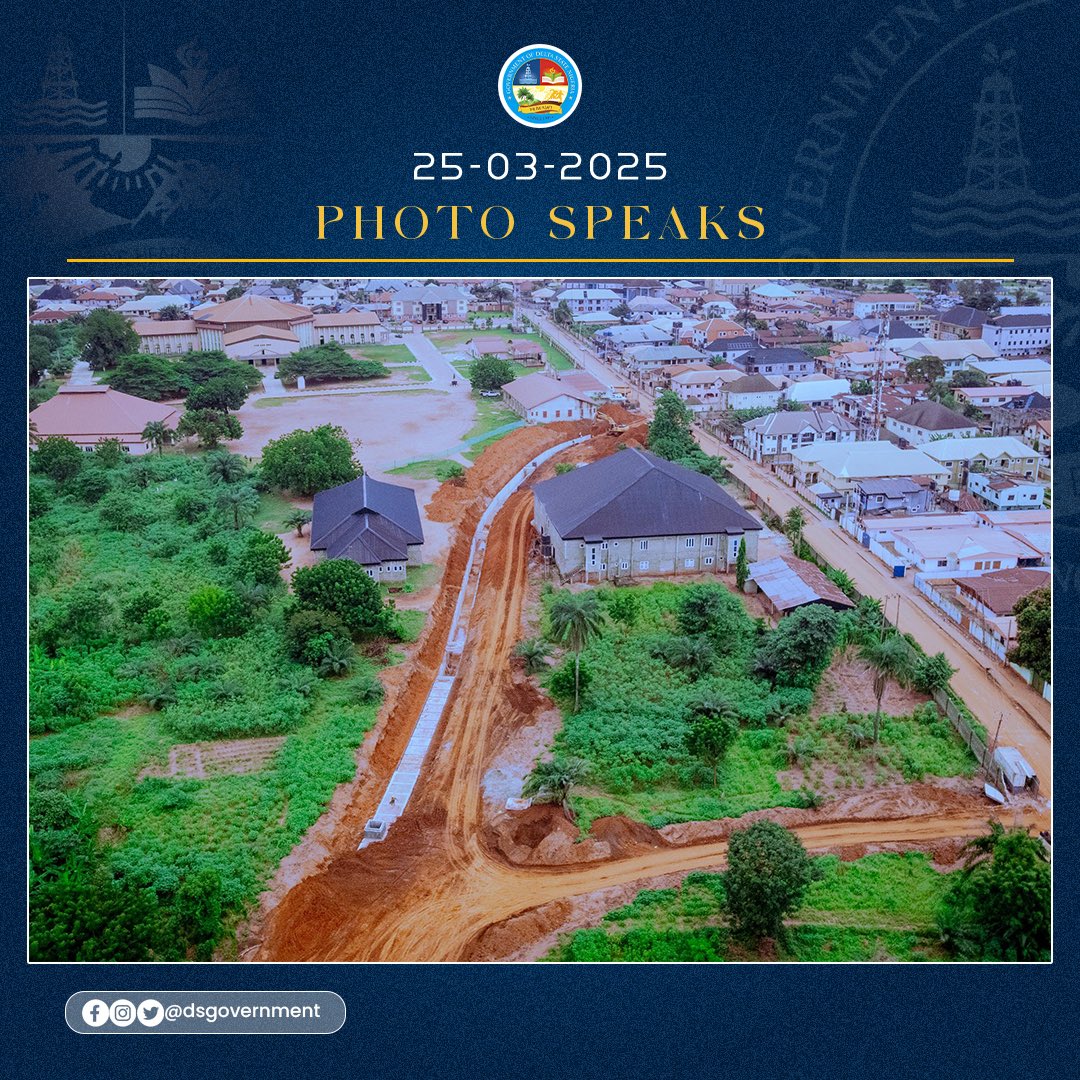 Construction work is progressing on the stormwater drainage project along Summit Road, Asaba. The project is part of ongoing efforts by Governor Sheriff Oborevwori’s administration, to tackle perennial flooding in the capital city.

When completed, the drainage system will help