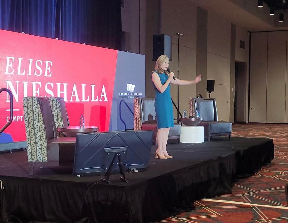 Senator Jim Banks' Hoosier Leadership for America Summit rocked it today bringing expert advice and expanded vision to Republicans from across Indiana! And, Charlie Kirk's life was a wellspring of inspiration very present with us there🙏🇺🇸