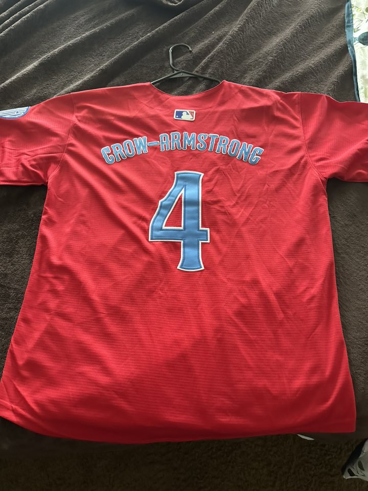 NebSport_store's tweet image. Pete Crow-Armstrong Chicago Cubs Red Jersey
- Name, numbers and patches are all stitched
- Can customize following your request 
GET IT HERE: nebnation.com/products/pete-…

#ChicagoCubs #CubsFans #BaseballJersey #MLBStyle #PeteCrowArmstrong #CustomJersey #nebsport #stitched