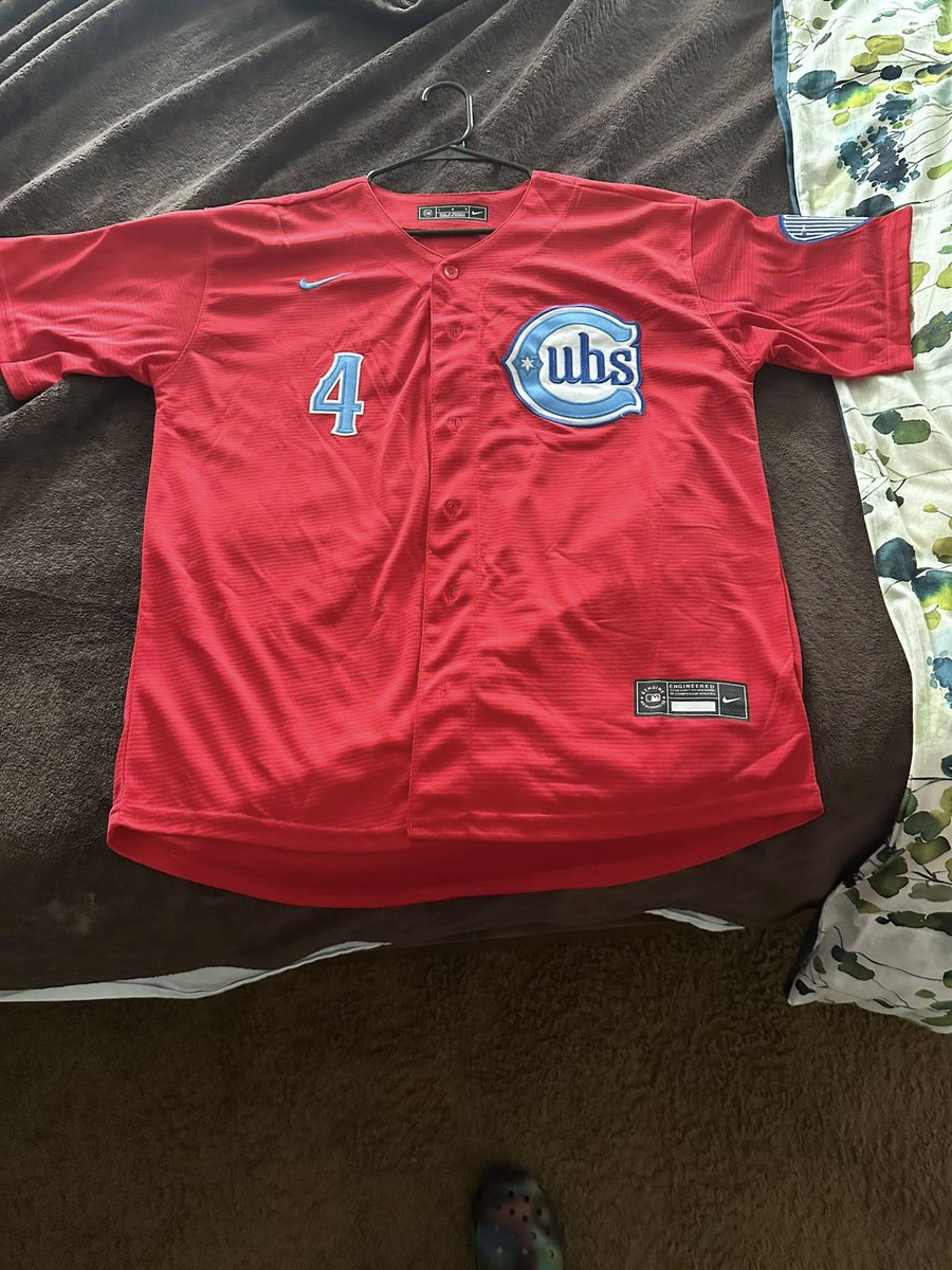 NebSport_store's tweet image. Pete Crow-Armstrong Chicago Cubs Red Jersey
- Name, numbers and patches are all stitched
- Can customize following your request 
GET IT HERE: nebnation.com/products/pete-…

#ChicagoCubs #CubsFans #BaseballJersey #MLBStyle #PeteCrowArmstrong #CustomJersey #nebsport #stitched