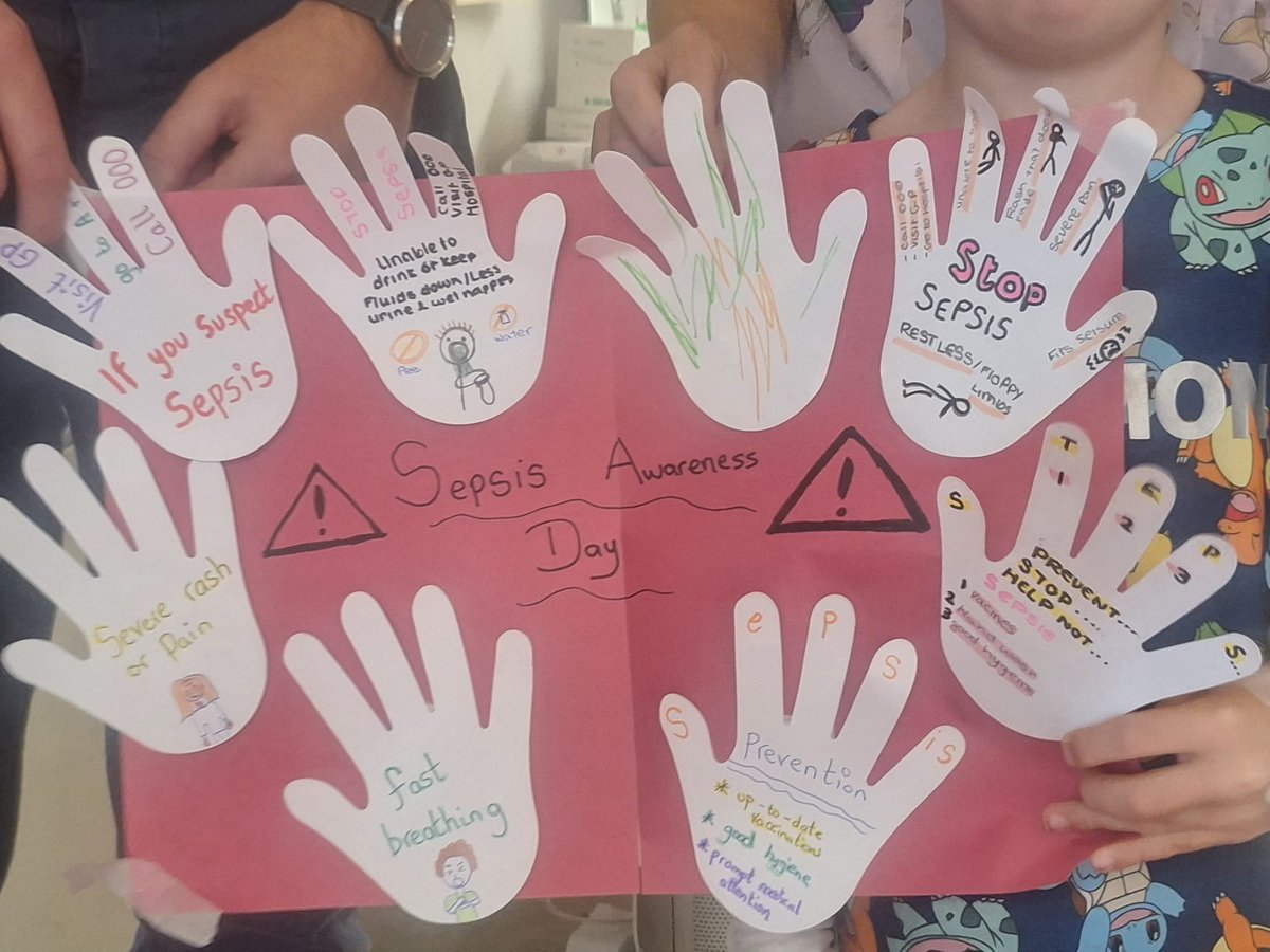 The CUH Puffin Ward was full of energy on Friday as our incredible School Team, Nurses and Doctors worked with young patients to shine a spotlight on World Sepsis Day - sparking creativity, conversation, and awareness.