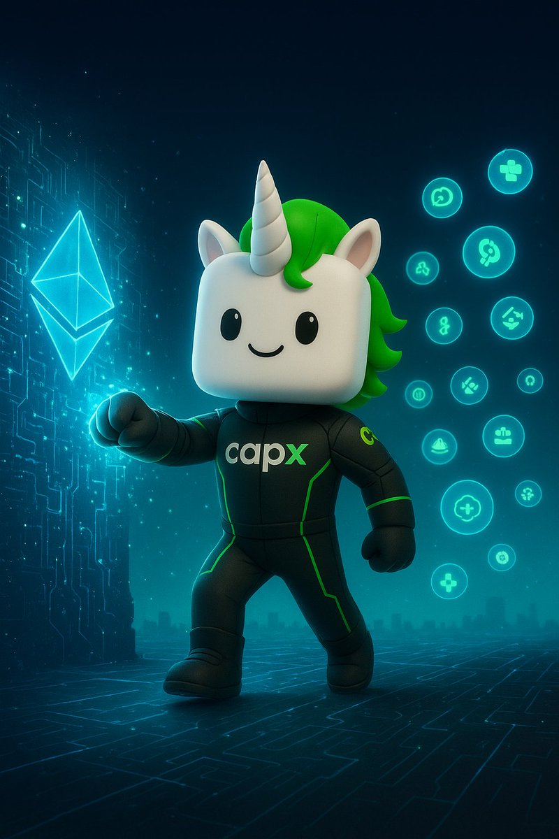 Meet the Capx unicorn 🦄, our little reminder that AI doesn’t have to live in Big Tech’s cage. 

With <a href="/0xCapx/">Capx AI</a>, agents are decentralized, ownable, and running free on-chain. 15 already live, countless more to come. The AI future feels wide open and free