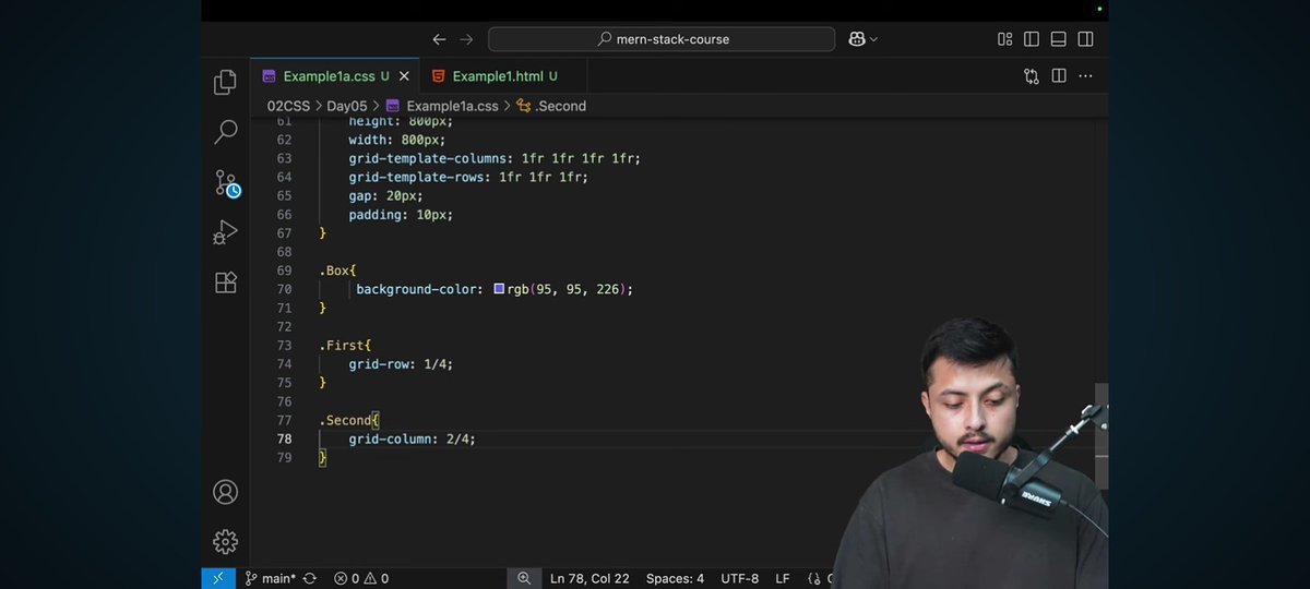 Snycoder_x's tweet image. 🚀 Day 11 of my Web Dev journey: CSS Grid – 2D Layout 

Explored:
✅ Rows &amp;amp; columns with grid-template
✅ Positioning items using grid-area
✅ Building clean, responsive layouts.

#CSS #CSSGrid #WebDevelopment #100DaysOfCode