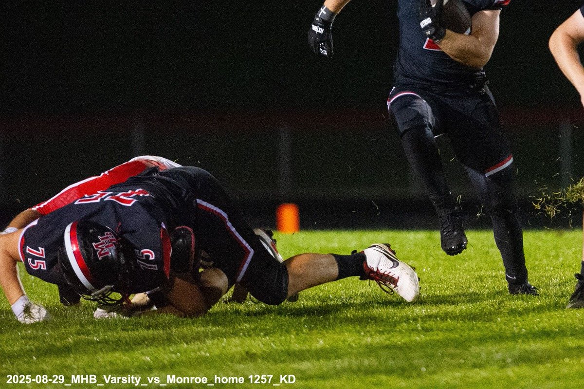 Week 2 Recap
Player of the Week: <a href="/wilson_jack2/">Jack Wilson</a>
Lineman of the Week: Gavin Reynolds

Top Performers:
<a href="/Brooks_H19/">Brooks Hendrickson</a> 14/20 147 yards TD
<a href="/wilson_jack2/">Jack Wilson</a>  23 att 194 yards, TD/ 8TKLs, Sack, TFL
<a href="/EliMaier27/">Eli Maier</a> 4 att 19 yards, 2TDs
Django Christian 3 rec 59 yards, TD
<a href="/HDerosier93640/">Henry DeRosier</a> 6.5 TKL,