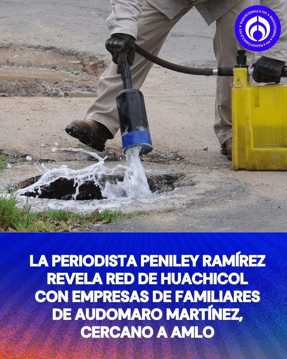 🧐La periodista Peniley Ramírez reveló un ‘gran entramado’ de red de huachicol  entre el Gobierno y familiares de empleados directos de altos funcionarios durante las administraciones pasadas, incluida la de Andrés Manuel López Obrador, pues se vincula a Audomaro Martínez, exjefe