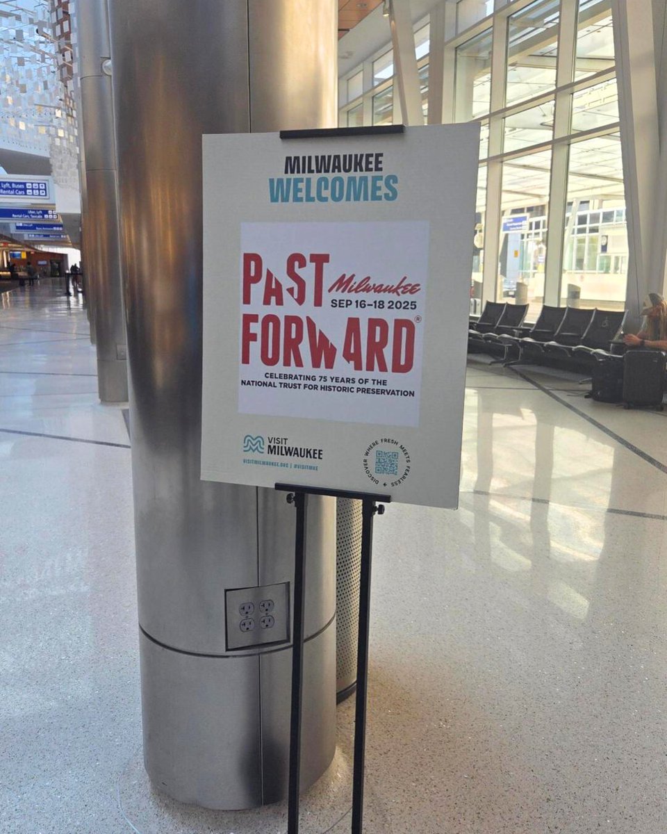 SavingPlaces's tweet photo. It’s almost time for PastForward25!! We are so excited to welcome preservationists from across the country to the Cream City...Milwaukee!
If you’re attending PastForward, be sure to tag @savingplaces in your social posts & use the hashtag #PastForward25
https://t.co/Jmo52Ikvtl https://t.co/IqayCku9br