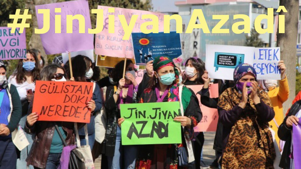Wê Rojhilata navîn bi felsefeya Azadiya Jina azad xwe rizgar bike.
Jina kurd bûye pêşengê jinên cîhanê. 

#JinJiyanAzadî