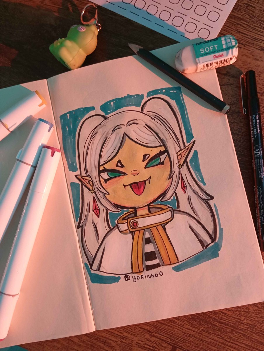 💚 Todo dia um desenho - dia 01
- Frieren

#fanart #frieren #frierenbeyondjourneysend #animeart #anime #art