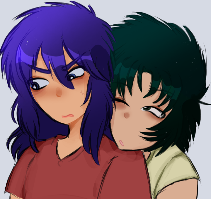 jellyrequiem's tweet photo. ♏ : "ese maldito de aioria dijo que me haría pedazos! que se cree!"
♑ : "el? hacerte pedazos? por athena, como si eso llegara a pasar.." // #shumilo https://t.co/3f2cVuk3Dv