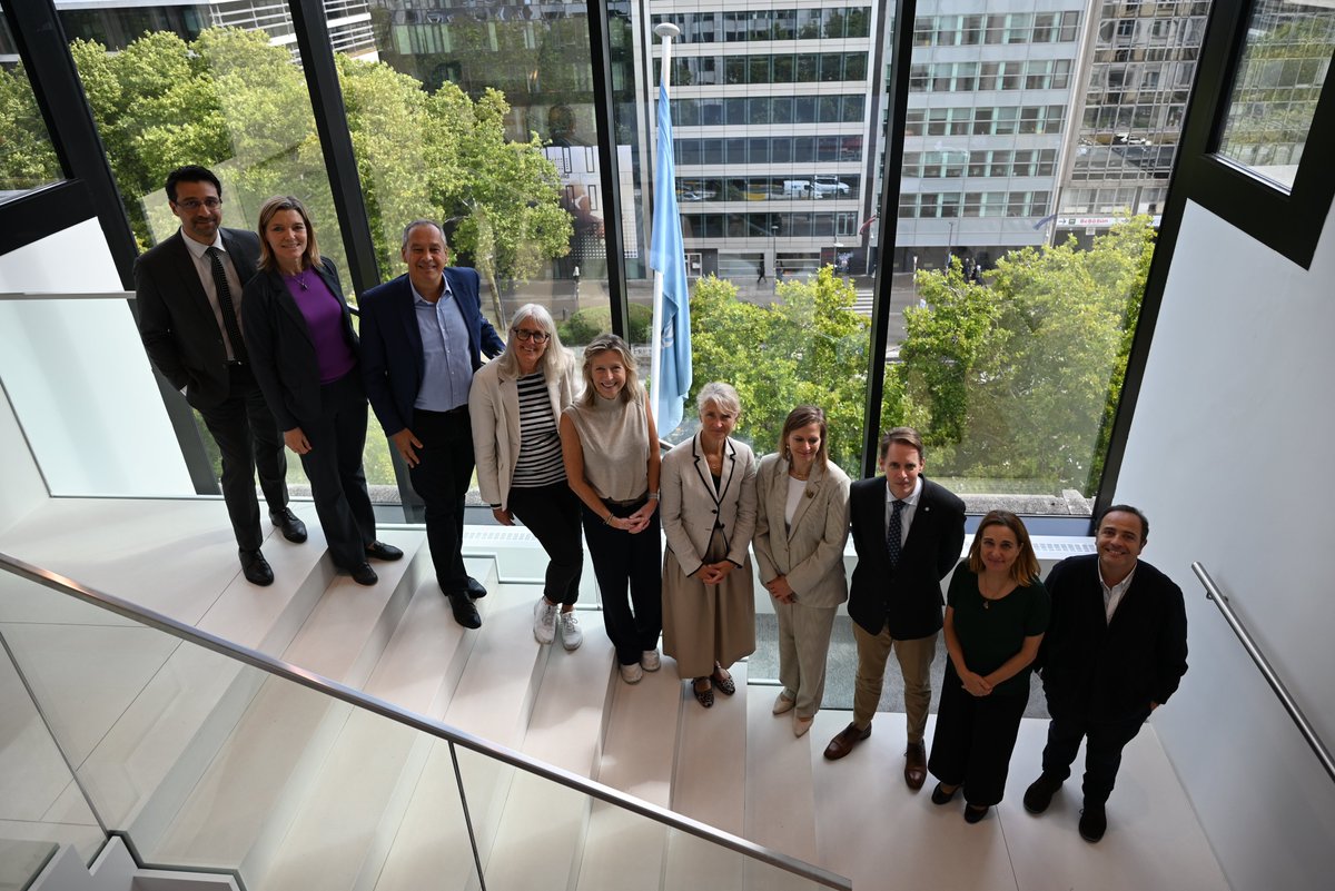 UNHumanRightsEU's tweet photo. Great to welcome the newly appointed EU Special Representative for Human Rights @KajsaOllongren, to meet heads of @UNinBrussels agencies.

The #EU and #UN must support each other to protect multilateralism, promote human rights and ensure the delivery of essential services 🇺🇳🤝🇪🇺 https://t.co/DUjJ2wKii0