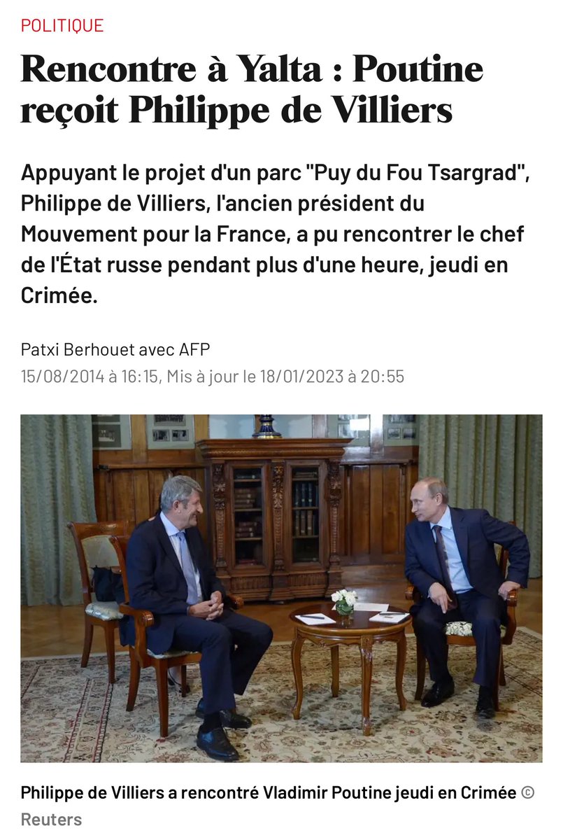 Non, rien.

Emmanuel De Villiers n’a aucun conflit d’intérêt pour parler de ces sujets.

Pas touche aux gentils drones russes !!! 😡