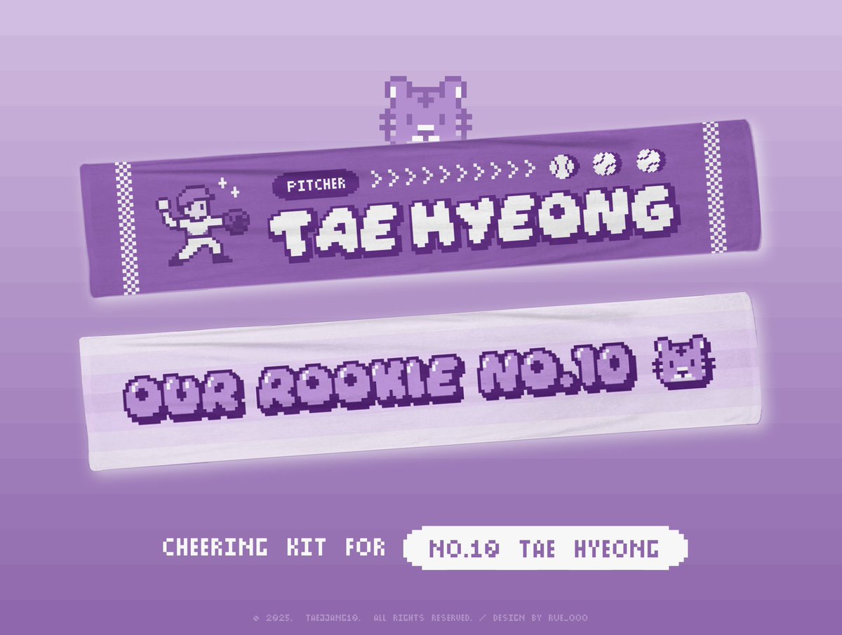 🅞🅤🅡 🅡🅞🅞🅚🅘🅔 🅝🅞.➊⓿···︎︎☘︎

기아타이거즈의 루키 #김태형 선수의 
첫 1군 선발 경기를 기념하며
#RT 추첨 한 분께
타올 슬로건을 보내드립니다♡!

태형선수가 첫 승을 하는 그 날
추첨하도록 하겠습니다... ๑˃̶͈̀Ⱉ˂̶͈́๑!

태형 선수의 첫 선발 경기를 응원해 주세요 ໒꒱ ₊⋆