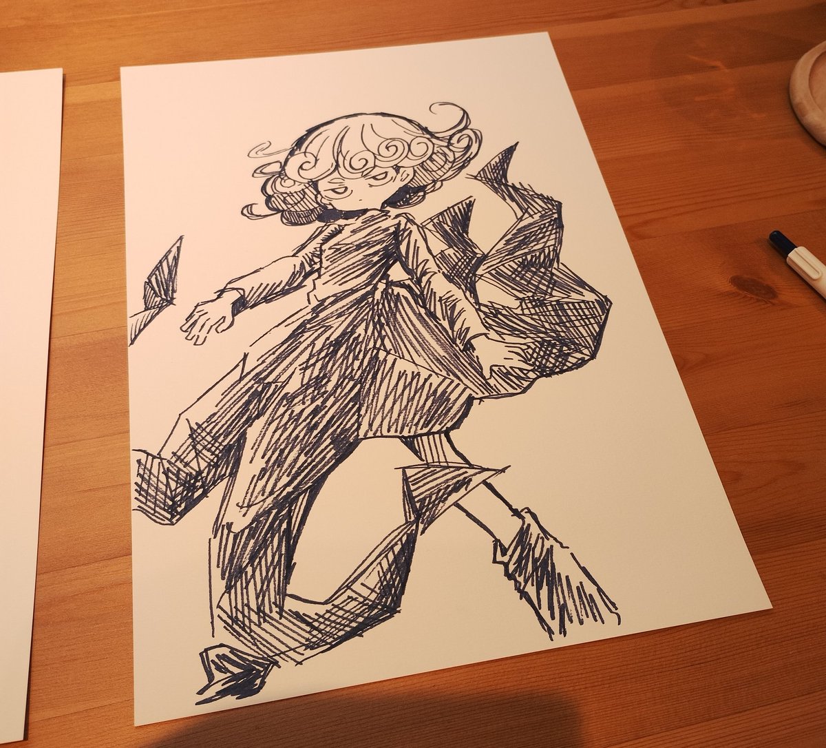 お姉ちゃん描いたよ