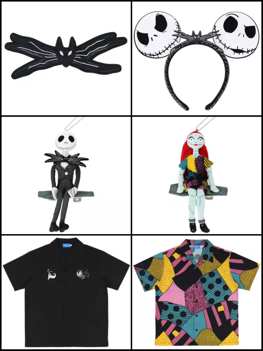 9月18日発売！ 『ナイトメアー・ビフォア・クリスマス』の身に付け