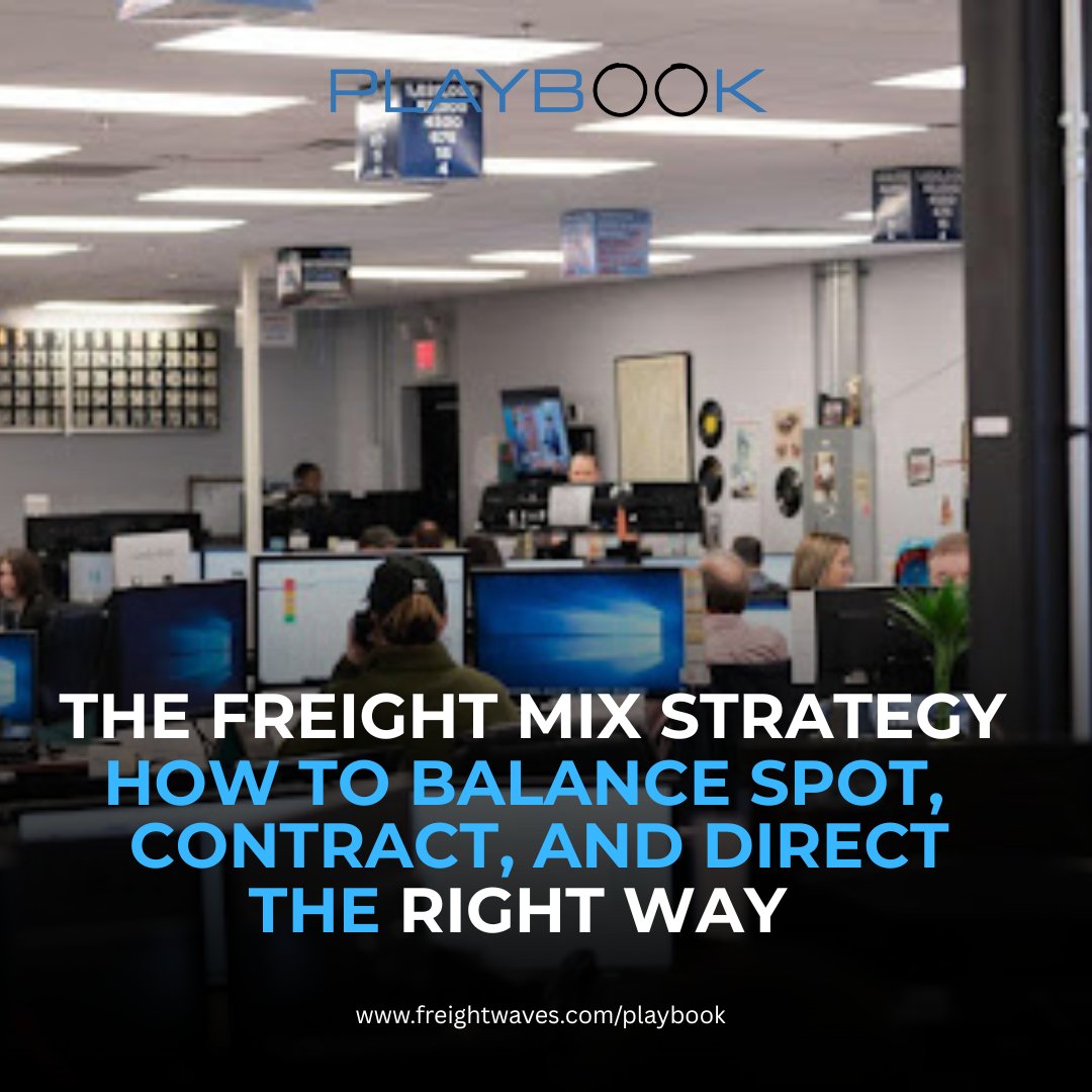 Too many carriers lean on one lane—spot, contract, or direct. That’s a gamble. Balance is the play. Spot = flexibility, contract = stability, direct = control. 

🔗 freightwaves.com/news/the-freig…