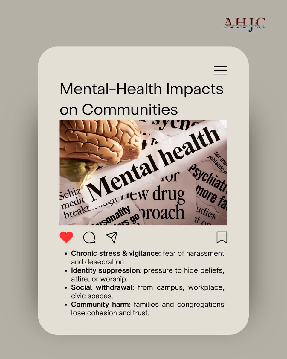 American Hindu Jewish Congress tweet media