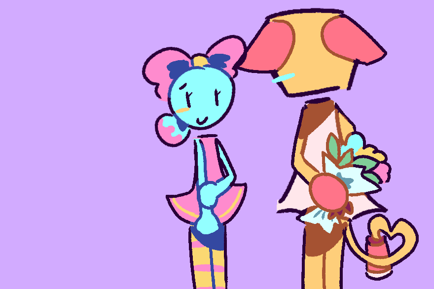Matchliy's tweet photo. Hi gang uh day 87,and im prolly gonna miss some weeks cuz of school so,,i wont be posting frequently anymor😭 #bubblecraft #dandysworld https://t.co/ic2M8hw8Vu