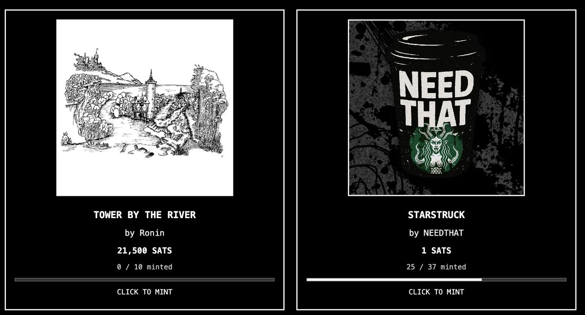 Two new mints live on lunalauncher by <a href="/NEEDTHATSAT/">NEEDTHAT</a> and <a href="/NonnishRonin/">ronin</a>