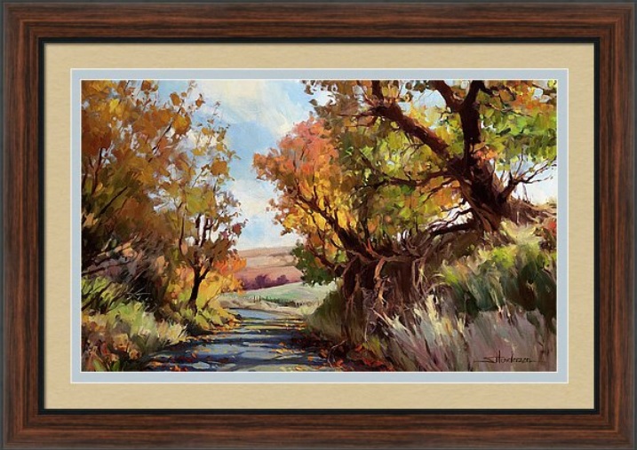 From green to gold to orange to rust to red -- like snowflakes, none of autumn's leaves is twin to another.

Davis Hollow Country Road framed print -- stevehendersonart.com/featured/davis…

#autumn #fall #nature #travel #country #art #artwork #journey #walk #sunshine #color #colorful