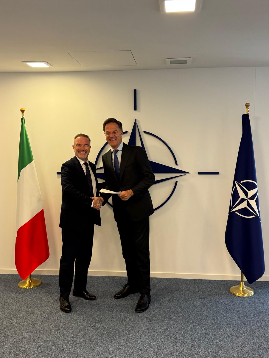 Italy at NATO tweet media