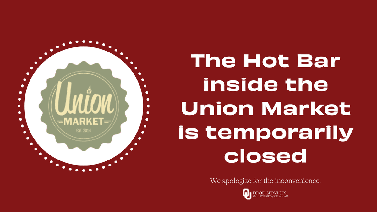 📣Dining Announcement📣 Unfortunately, the Hot Bar inside the Union Market is temporarily closed. For more dining options, please visit the 🔗 below. heyor.ca/bDfx61