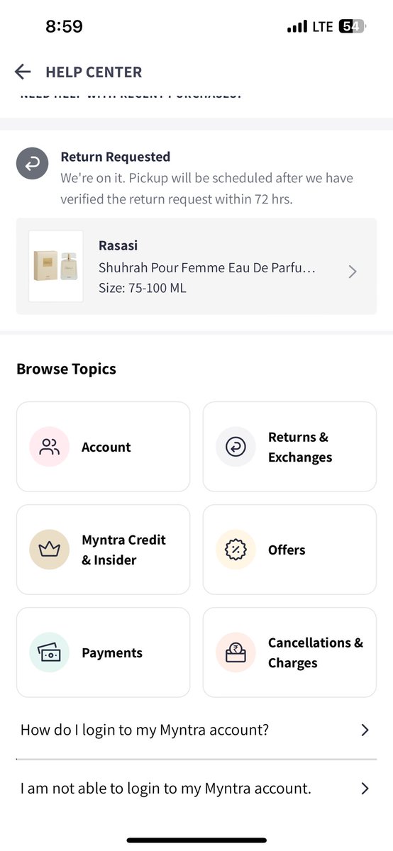 ManishSingh0709's tweet photo. @myntra fraud new fraud I was raise complaint 22 August 2025 but myantra not resolved my complaint my order 
Perfume “Rasasi shuhrah pour femme de perfume” and I received inside the box scrap of diwali light and myantra was denying to return wrong product I have video as a proof. https://t.co/DWoHPOMf2p